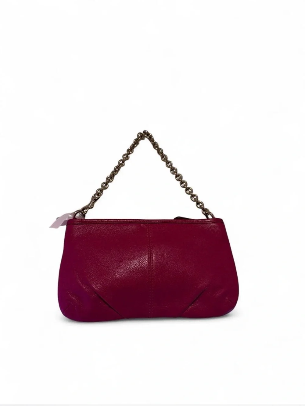 Coach pink Leather Mini Shoulder Bag